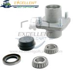 Front hub with bearing races. E-Z-GO 1976-2001 19932-G1