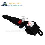 4 Passenger Retractable Golf Cart Seat Belts and Bracket Kit