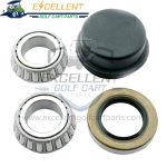 Front hub with bearing races. E-Z-GO 1976-2001 19932-G1