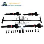 4 Passenger Retractable Golf Cart Seat Belts and Bracket Kit