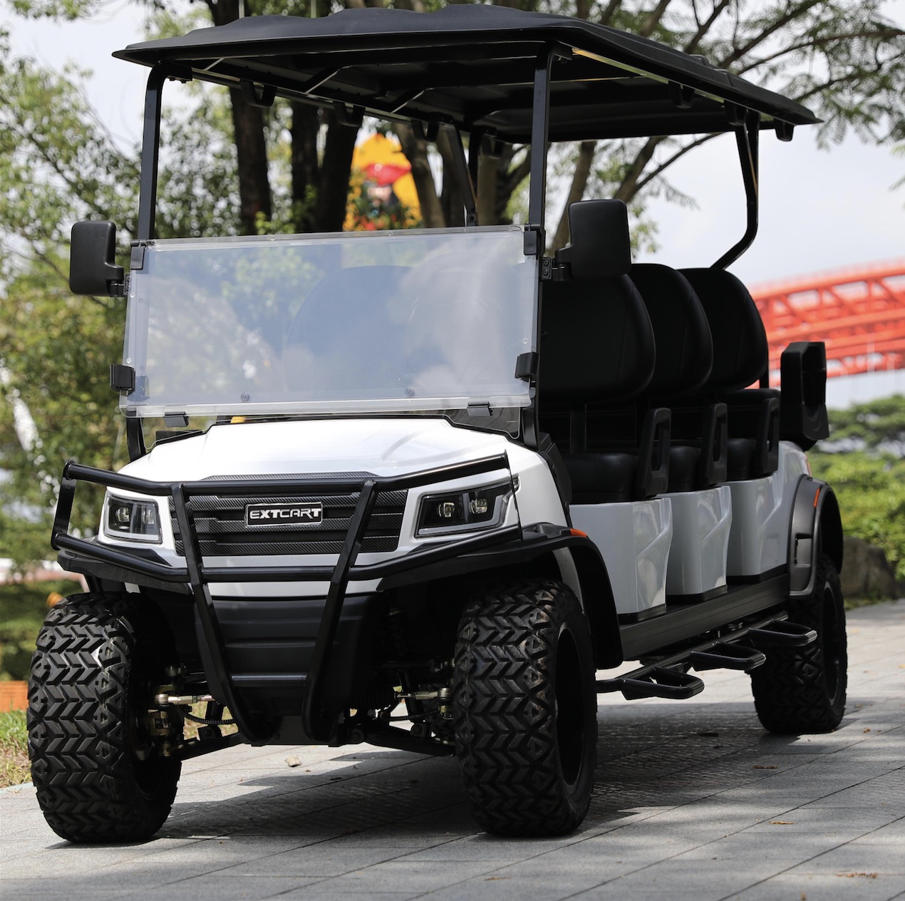 6-seater golf cart